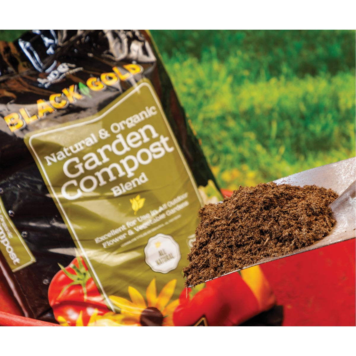 Black Gold 1 Cu. Ft. 30 Lb. Organic Lawn & Garden Compost Image 2