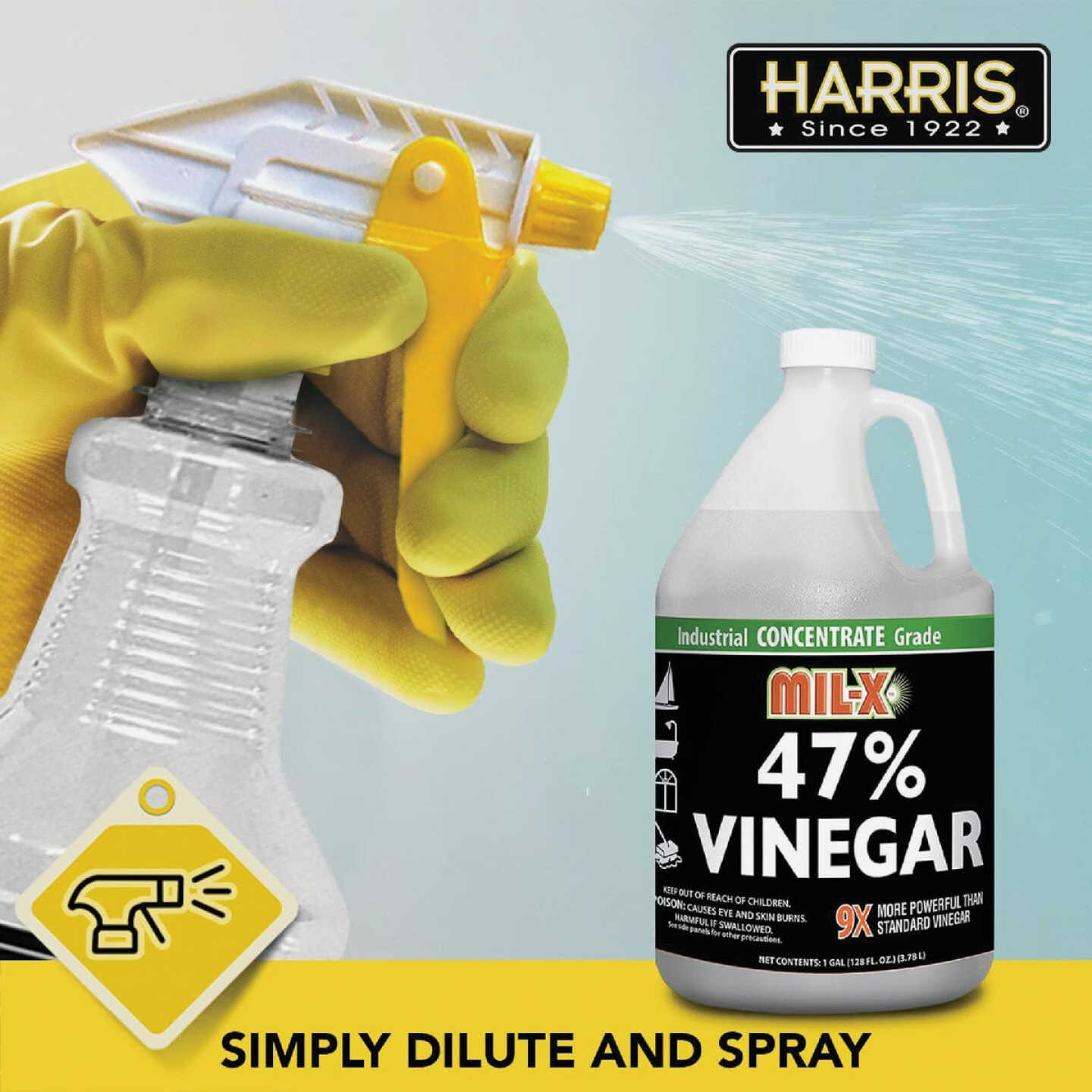 Harris MIL-X 1 Gal. 47% Concentrated Vinegar Image 3
