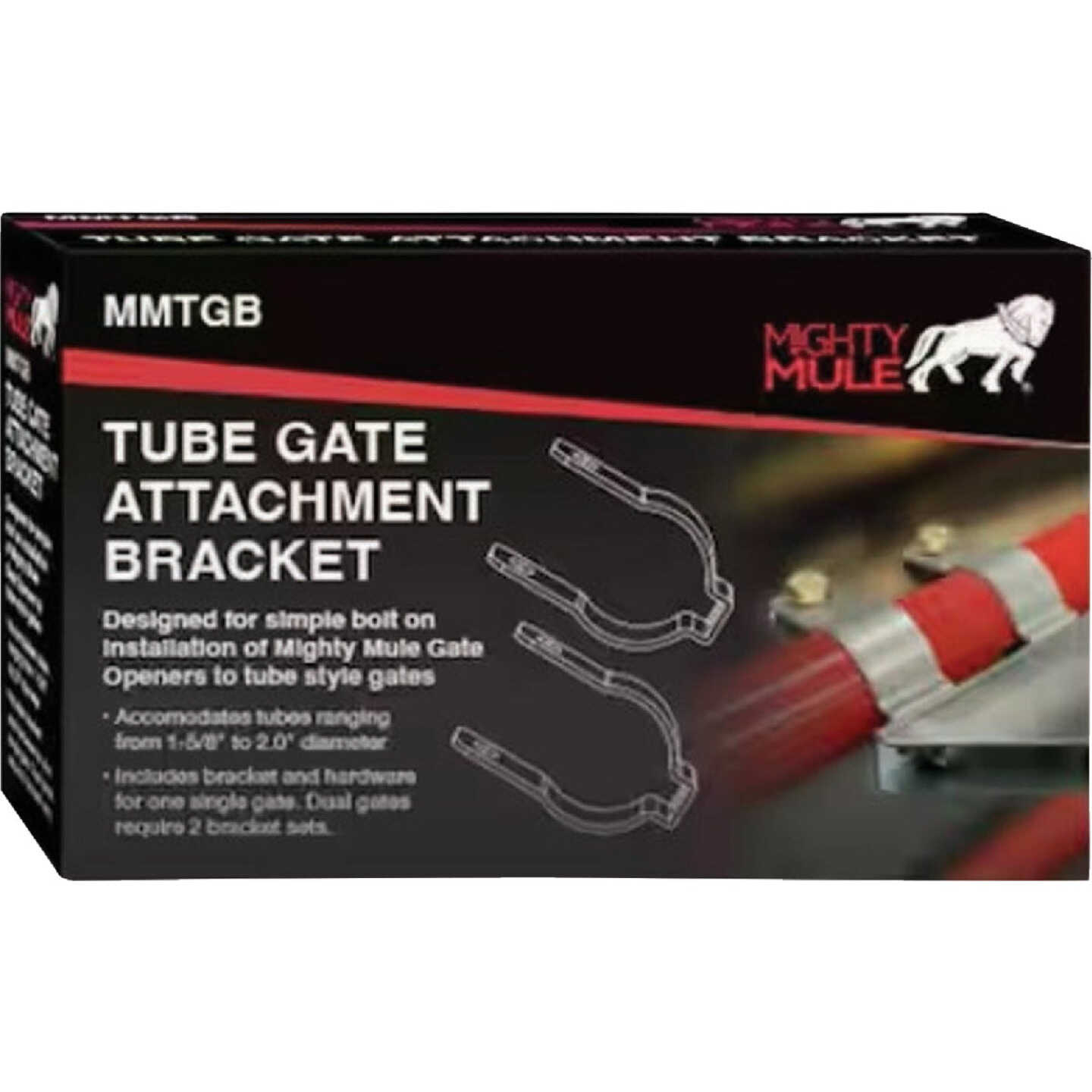 Mighty Mule Tube Gate Brackets Image 3