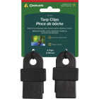 Coghlans Clip Black Nylon Resin Tarp Grabber (2-Pack) Image 1