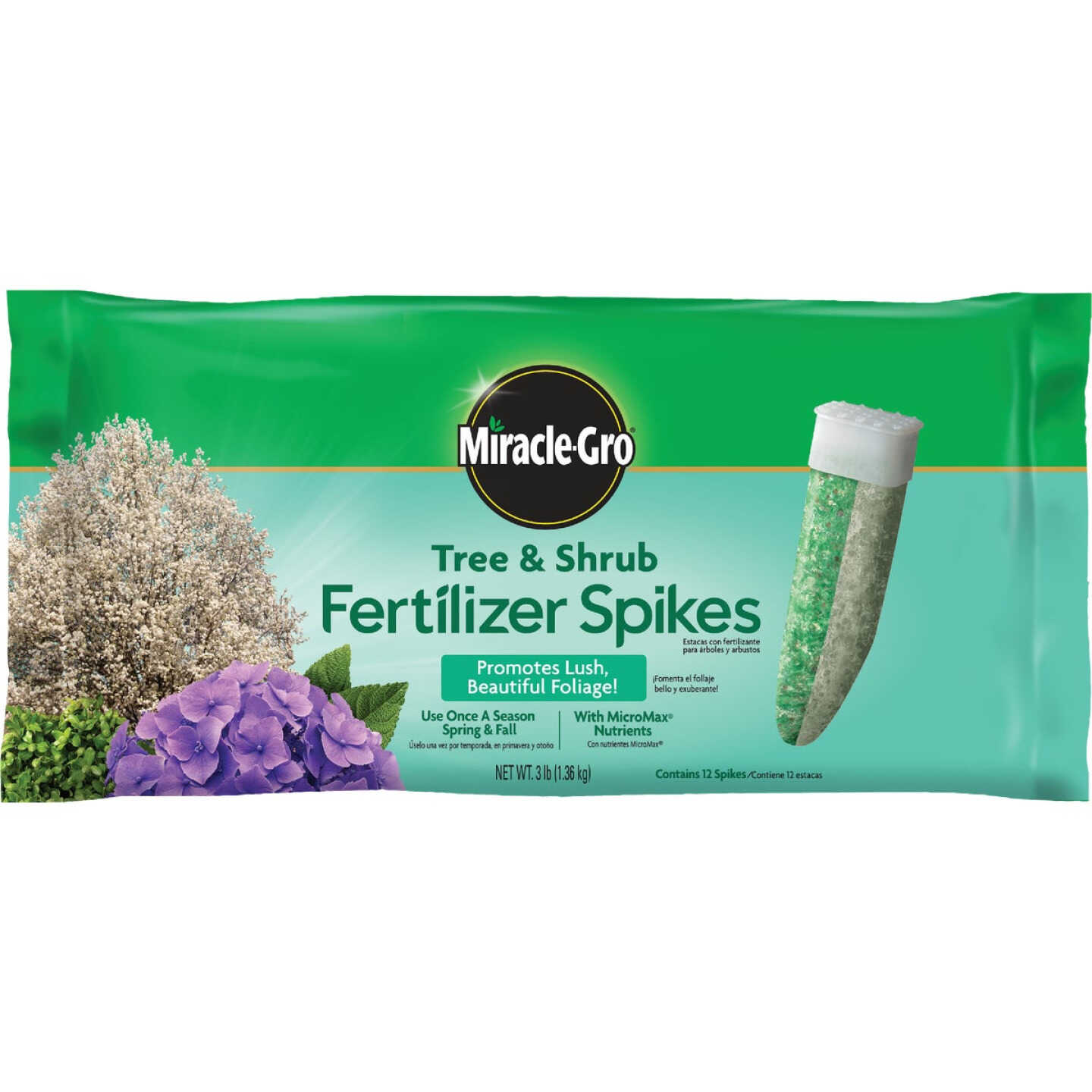 Miracle-Gro Tree & Shrub Fertilizer Spikes (12-Pack) Image 1