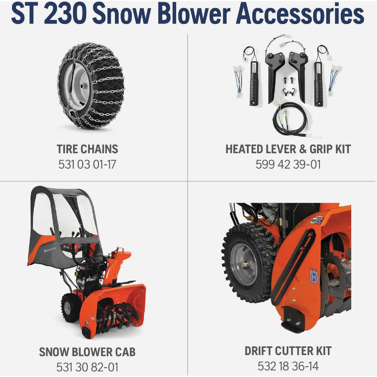 Husqvarna ST 230 30 In. Gas Snow Blower Image 3