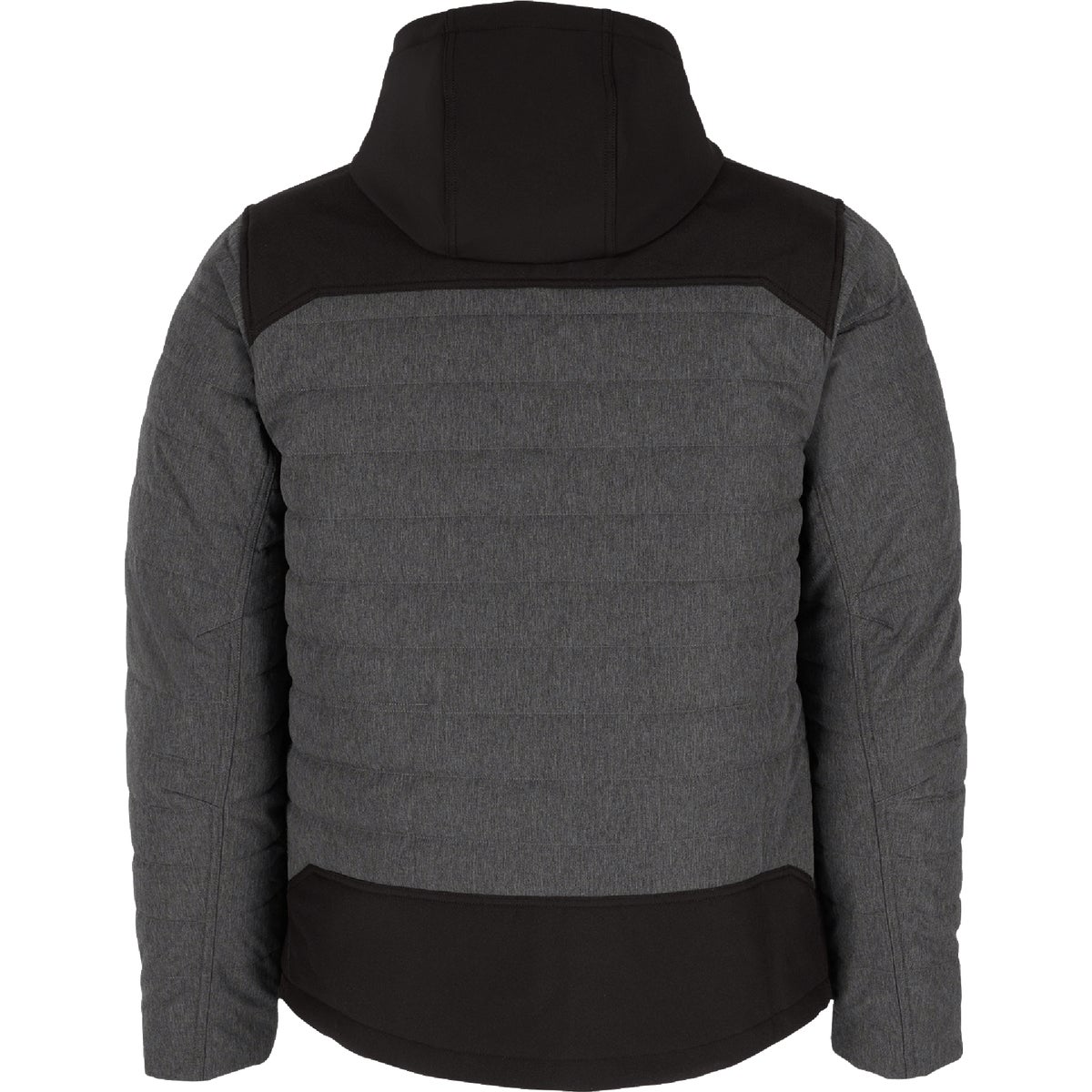 Milwaukee M12 AXIS Men's Gray Cordless Heated Jacket, M Image 4