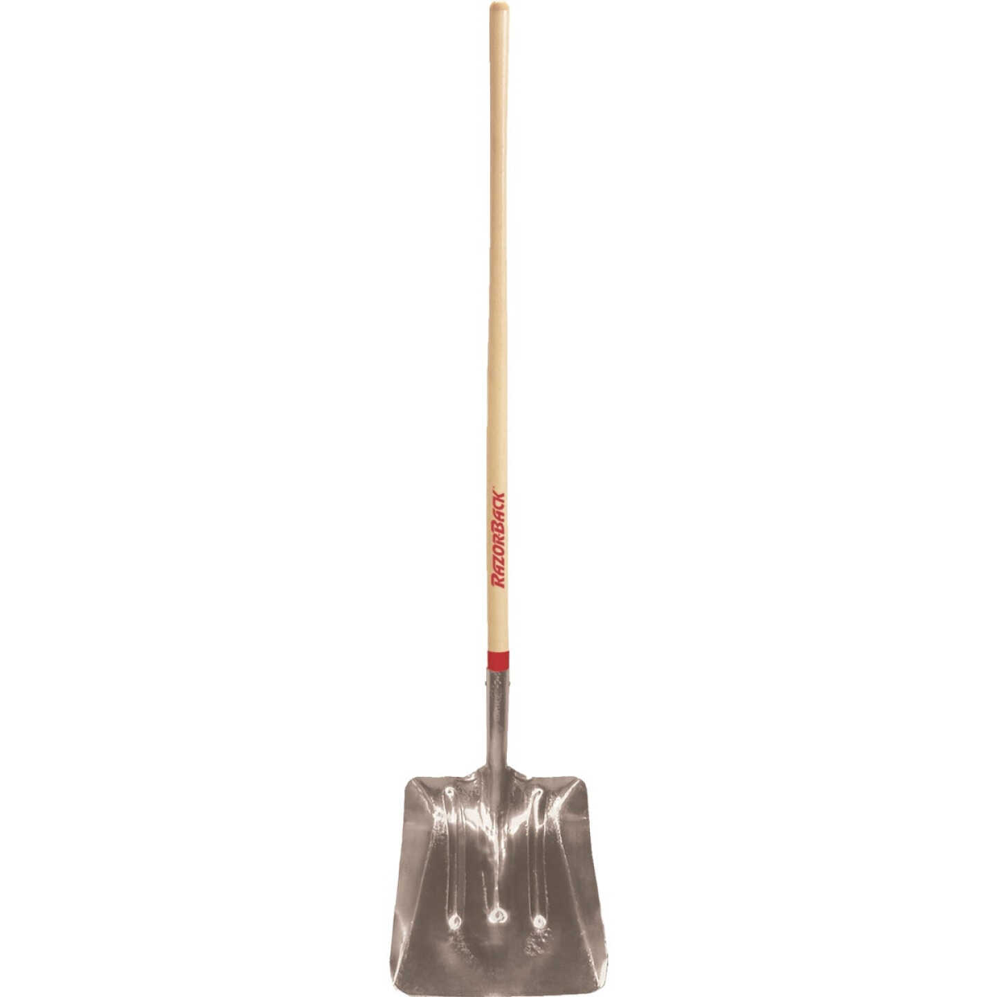 Razor-Back 44 In. Aluminum Scoop Shovel with Wood Handle Image 1