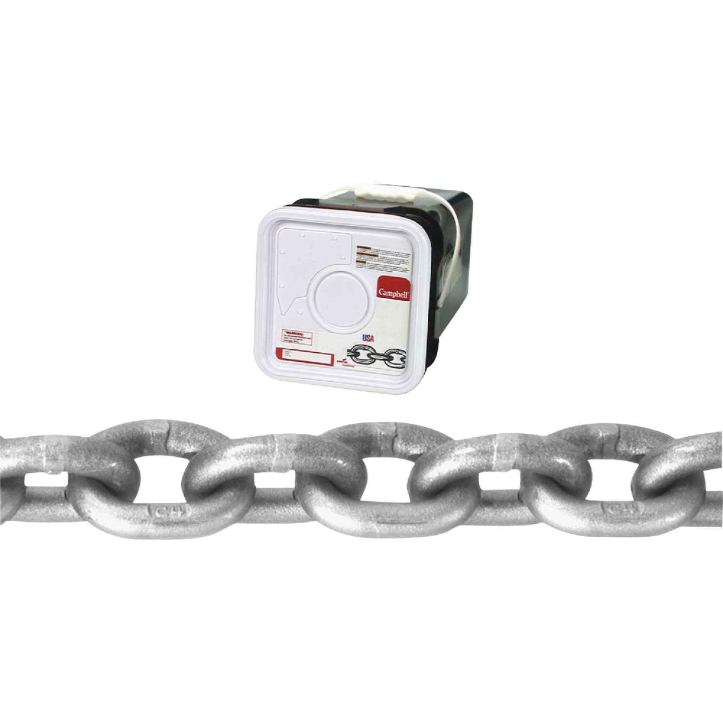 Campbell 5/16 In. 60 Ft. Bright Carbon Steel Coil Chain Image 1