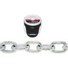 Campbell 3/8 In. 63 Ft. Zinc-Plated Low-Carbon Steel Coil Chain Image 1