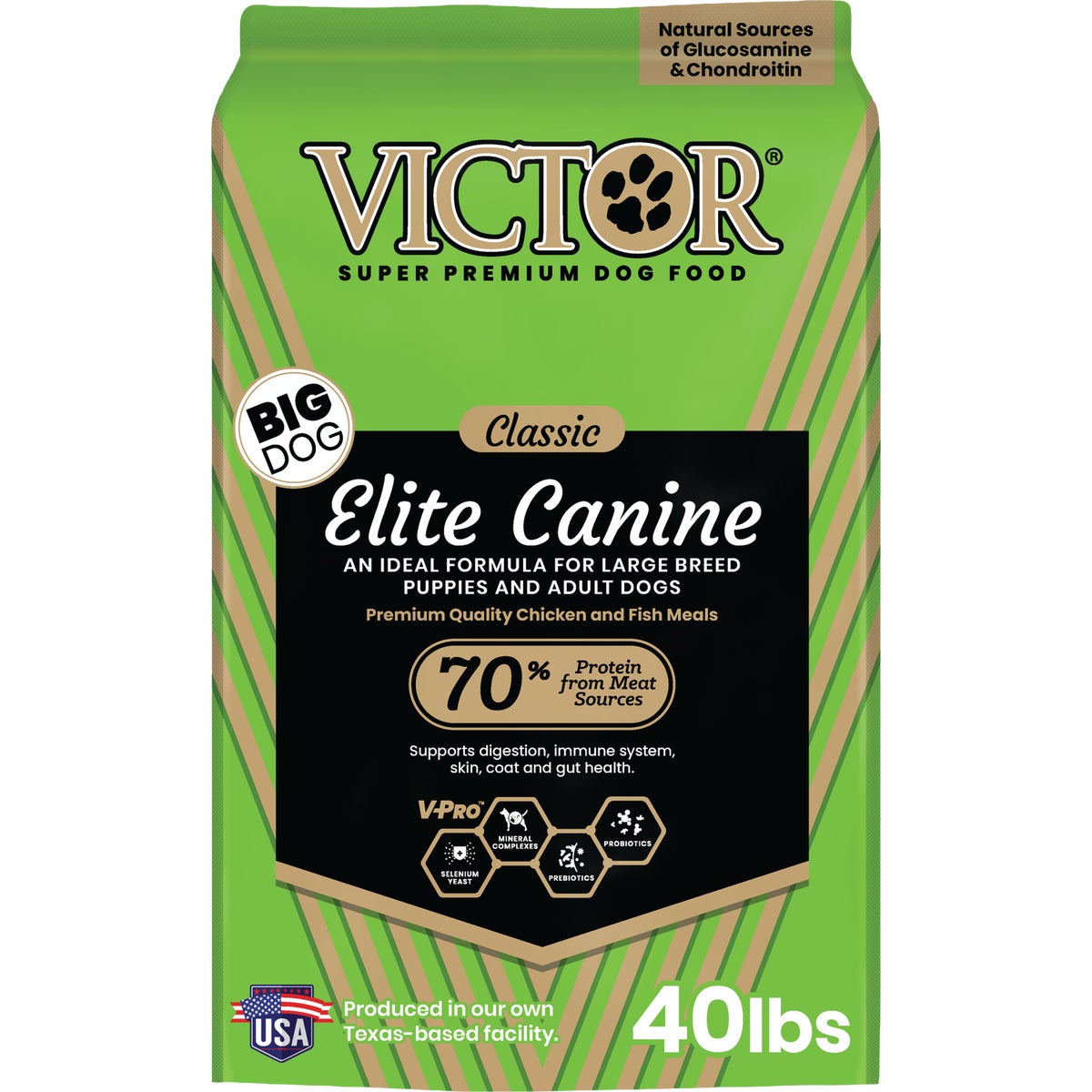 Victor 40 Lb. Super Premium Classic Elite Canine Large Breed Dry Dog Food