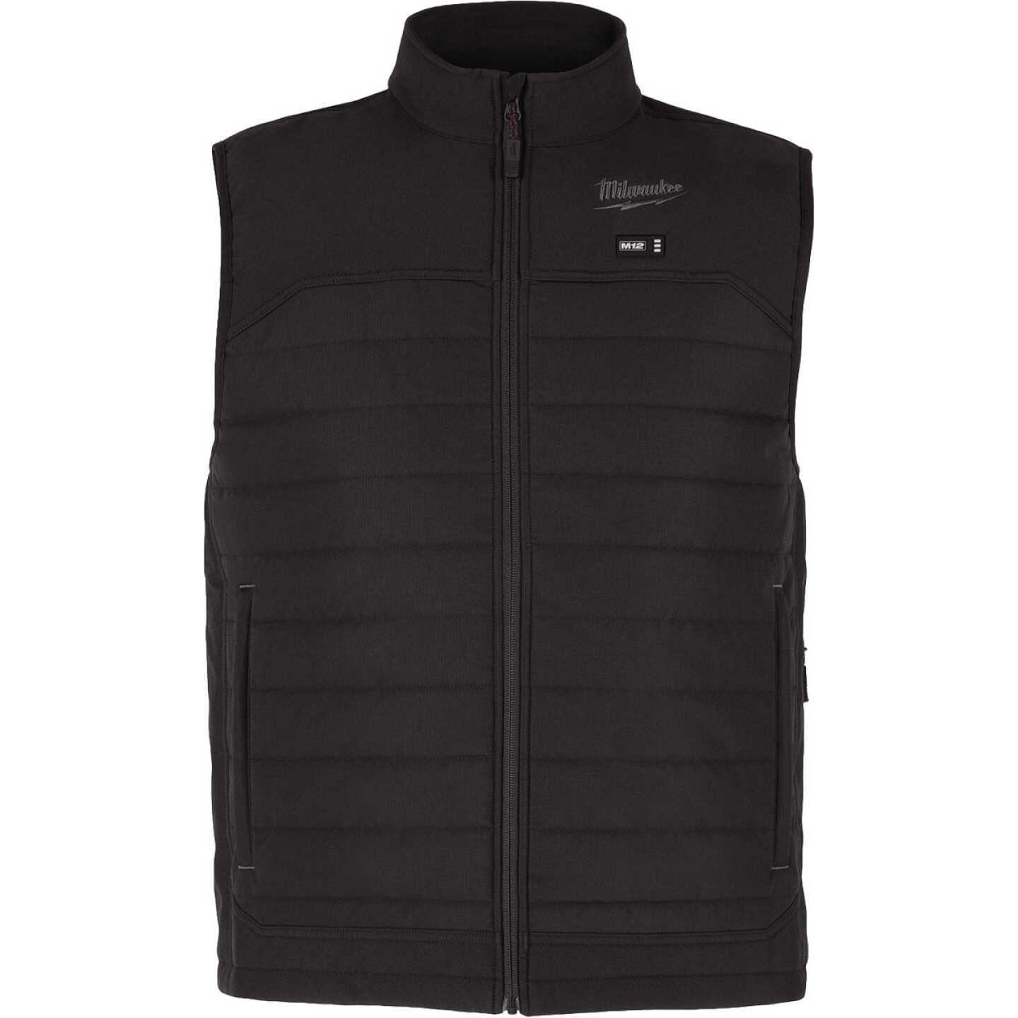 Milwaukee M12 AXIS Men's Black Cordless Heated Vest, XL Image 1