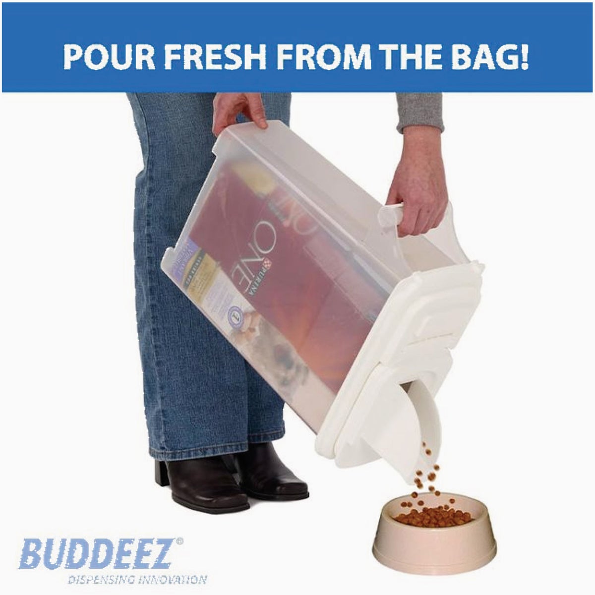 Buddeez 16 Qt. Pet Food Dispenser Image 2