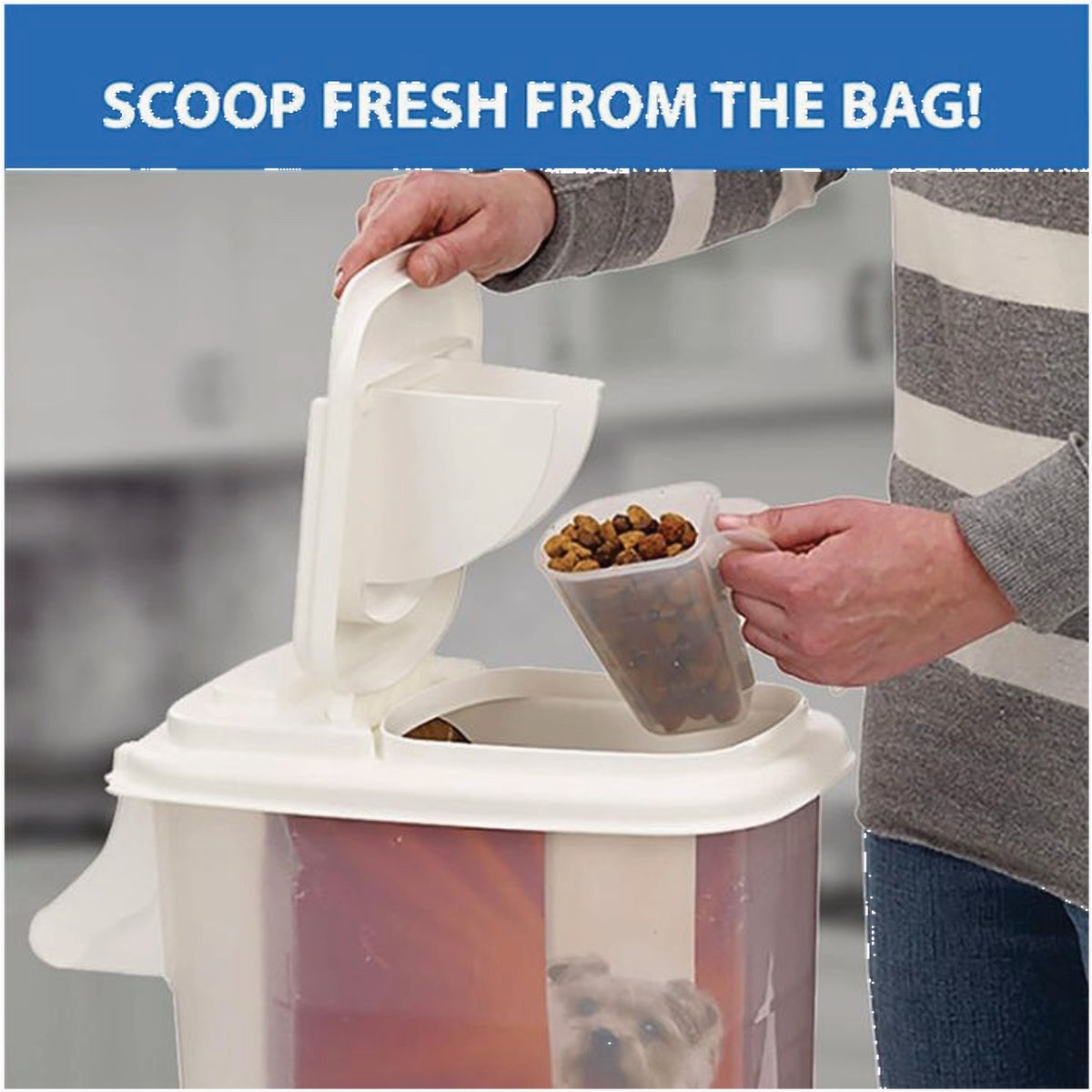 Buddeez 16 Qt. Pet Food Dispenser Image 3