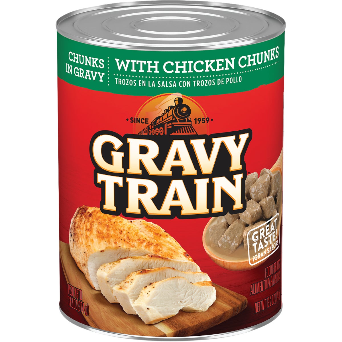 Gravy Train 13.2 Oz. Chicken Chunks Wet Dog Food