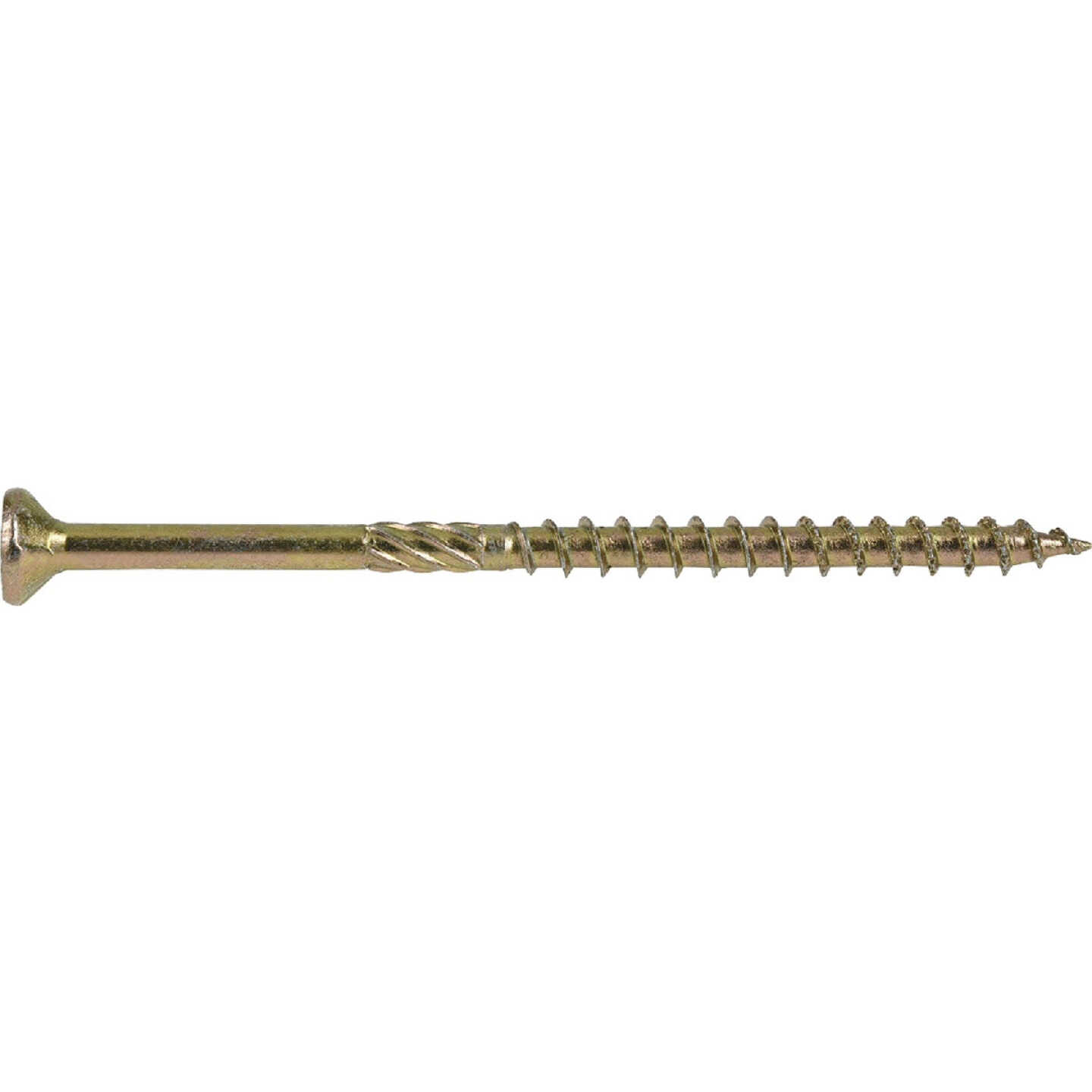 Hillman Power Pro #9 x 3 In. Flat Head Star All-Purpose Wood Screw (94-Count, 1 Lb.) Image 4