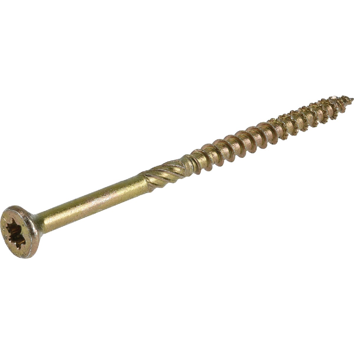 Hillman Power Pro #9 x 3 In. Flat Head Star All-Purpose Wood Screw (94-Count, 1 Lb.)