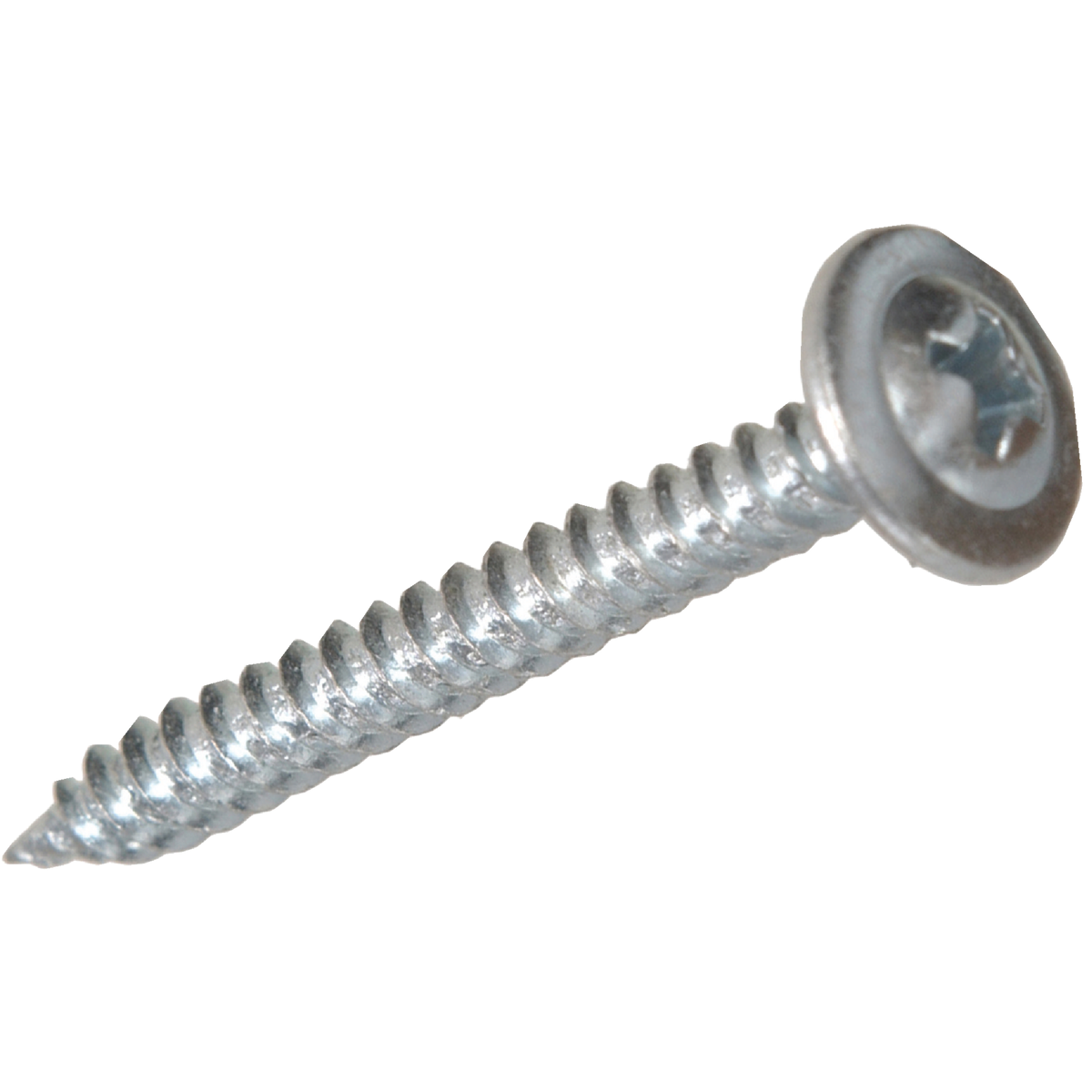 Hillman #8 x 1 In. Zinc Modified Truss Head Needle Point Lath Screw (100-Count)