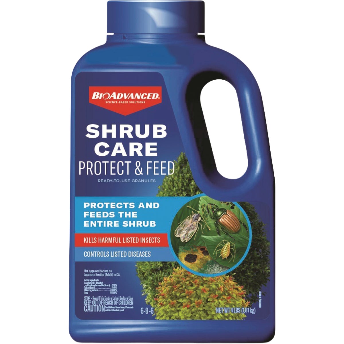 BioAdvanced 4 Lb. Ready To Use Granules Shrub Care Protect & Feed Insect Killer