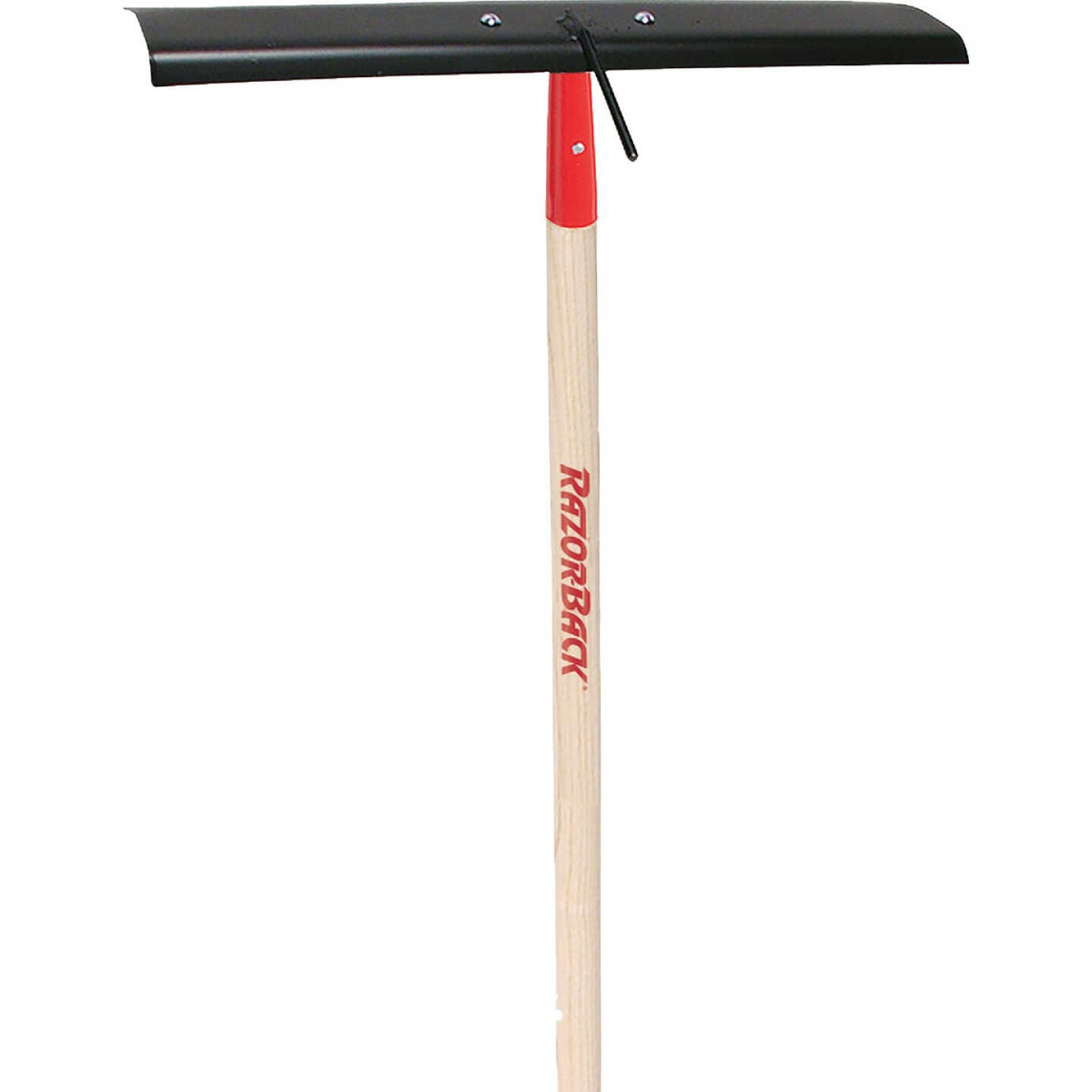 Razor-Back 20 In. Steel Concrete Landscape Rake With Hook Image 1