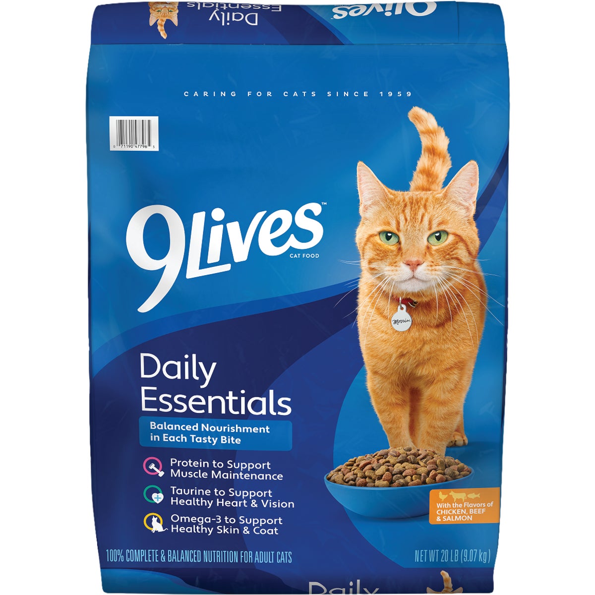 9 Lives 20 Lb. Daily Essentials Dry Cat Food