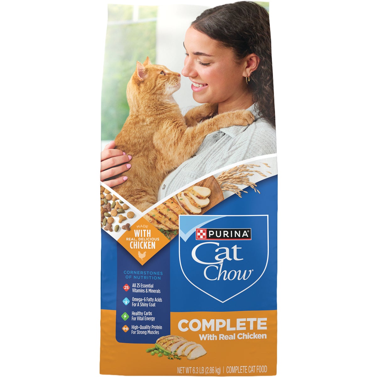 Purina Cat Chow 6.3 Lb. Complete Dry Cat Food