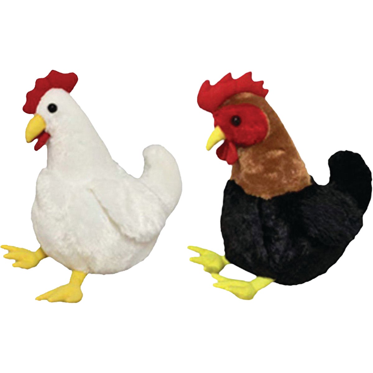 Hugfun 12 In. Plush Chicken Dog Toy