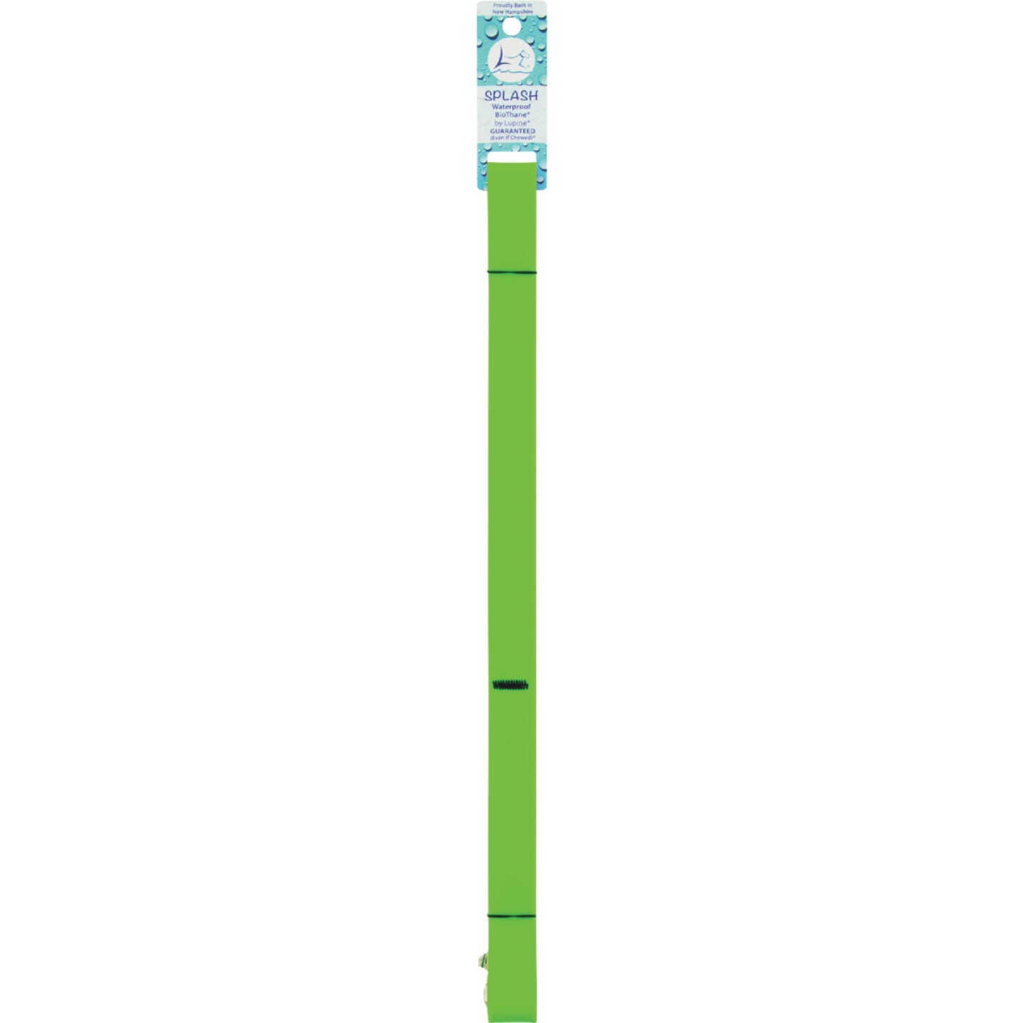 Lupine 1 In. x 6 Ft. Waterproof Neon Green Dog Leash Image 1