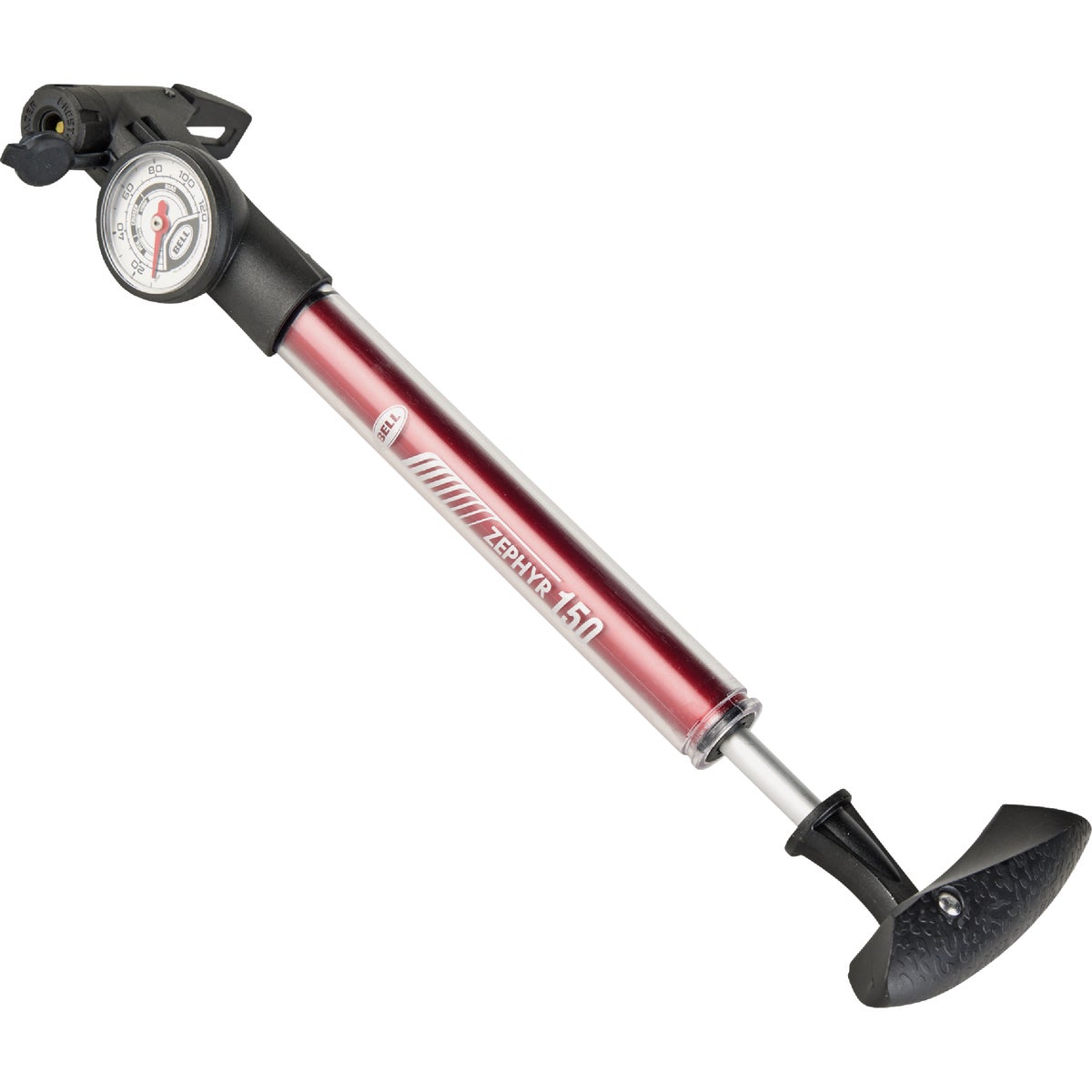 Bell Zephyr 150 Schrader/Presta Bicycle Frame Pump Image 2