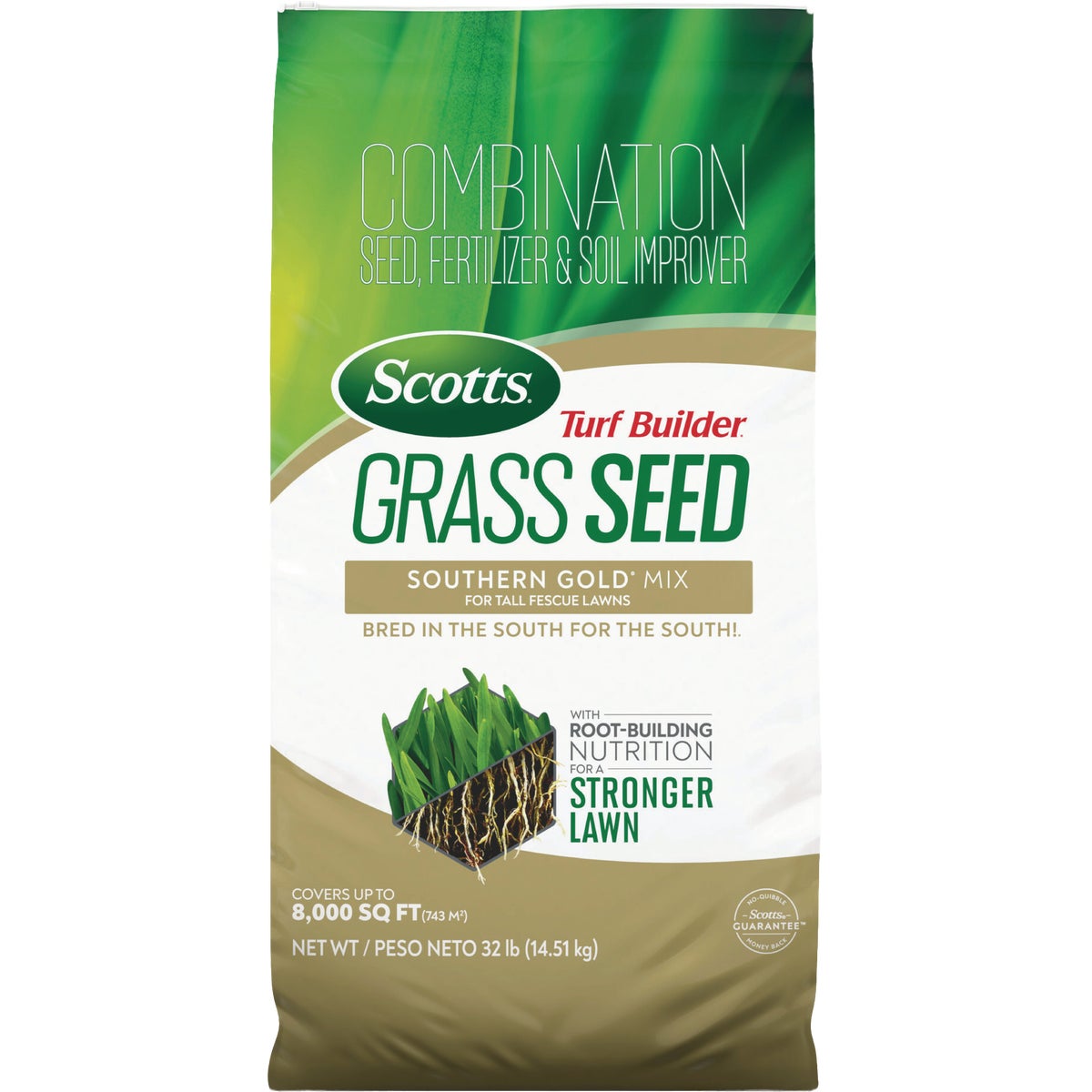 Scotts Turf Builder 32 Lb. Southern Gold Mix Tall Fescue Grass Seed