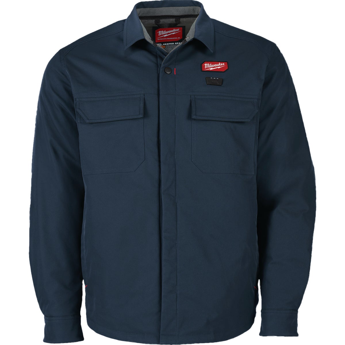 Milwaukee M12 Men's XL Navy Heated Shirt Jacket Image 2