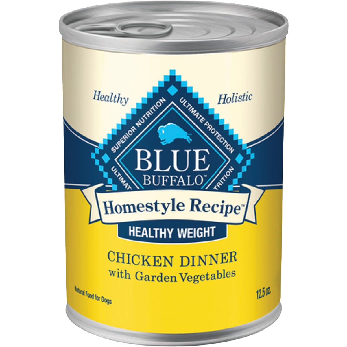 Blue Buffalo 12.5 Oz. Homestyle Recipe Healthy Weight Chicken with Garden Vegetables Adult Wet Dog Food