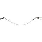 Vanguard 30 Lb. 9 In. Nylon Coated Black Steel Leader (3-Pack) Image 2