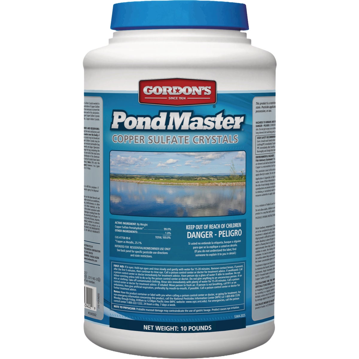 Gordon's PondMaster 10 Lb. Copper Sulfate Crystals