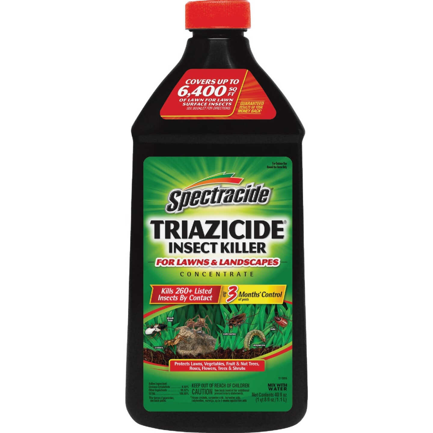 Spectracide Triazicide 40 Oz. Concentrate Insect Killer For Lawns & Landscapes Image 1