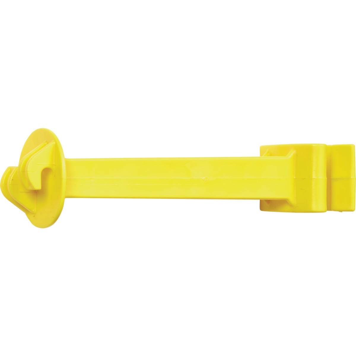 Gallagher 5 In. Yellow Standard T-Post Claw Offset Insulator (25-Pack)