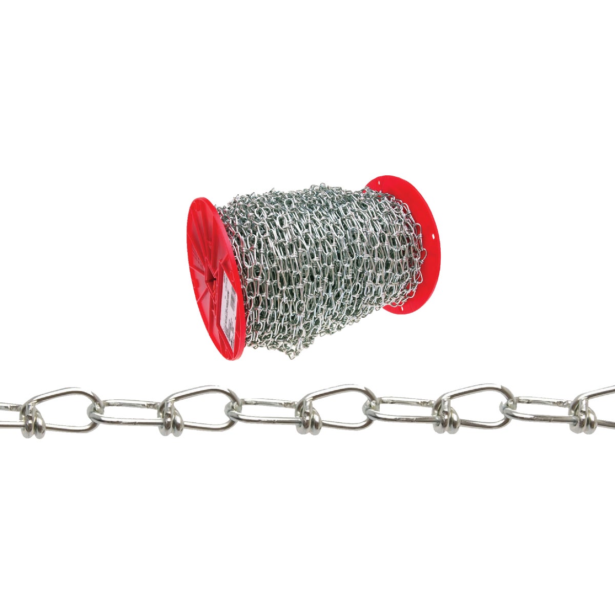 Campbell #4/0 100 Ft. Zinc-Plated Low-Carbon Steel Coil Chain Image 1
