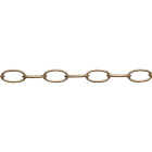 Campbell #10 40 Ft. Antique Copper Finished Metal Craft Chain Image 1