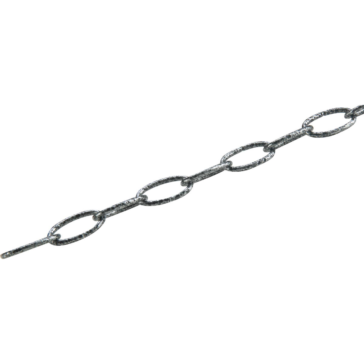 Campbell #10 40 Ft. Antique Silver Finished Metal Craft Chain
