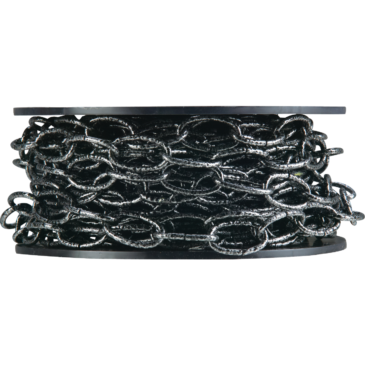 Campbell #10 40 Ft. Antique Silver Finished Metal Craft Chain Image 2