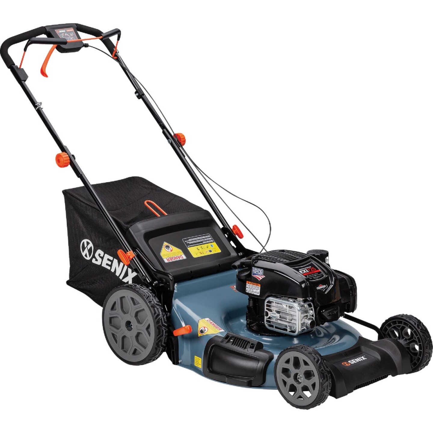 Senix 22 In. 163cc 3-In-1 Self-Propelled Gas Lawn Mower Image 1