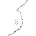Green Thumb 18 In. Antique Brass Extension Chain (3-Pack) Image 1