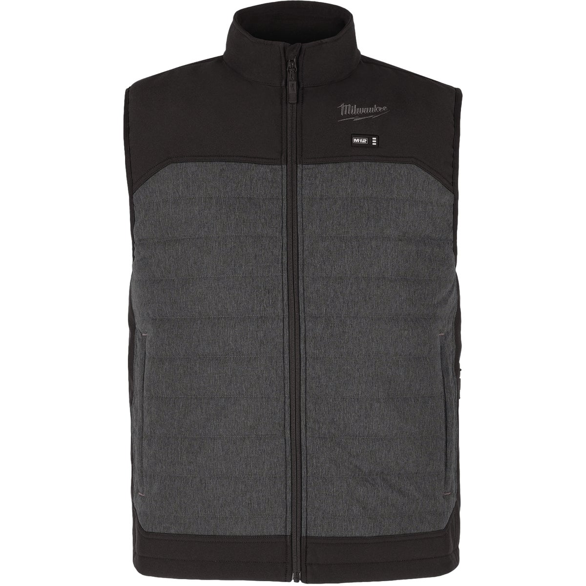Milwaukee M12 AXIS Men's Gray Cordless Heated Vest, XL