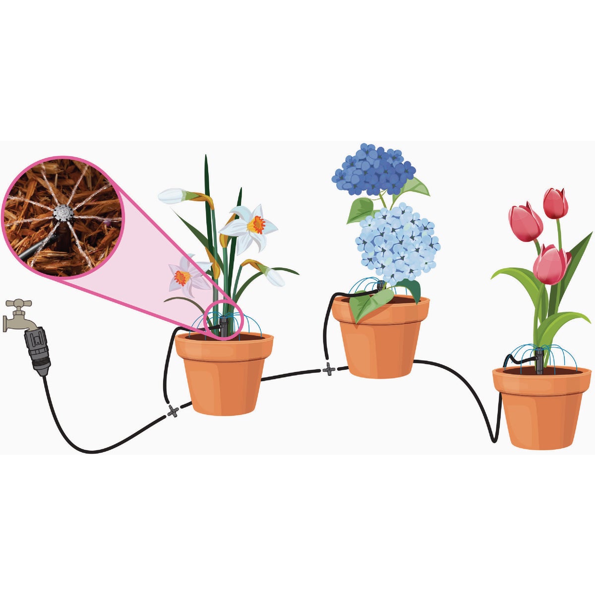 Rain Bird Potted Plant Watering Kit Image 2