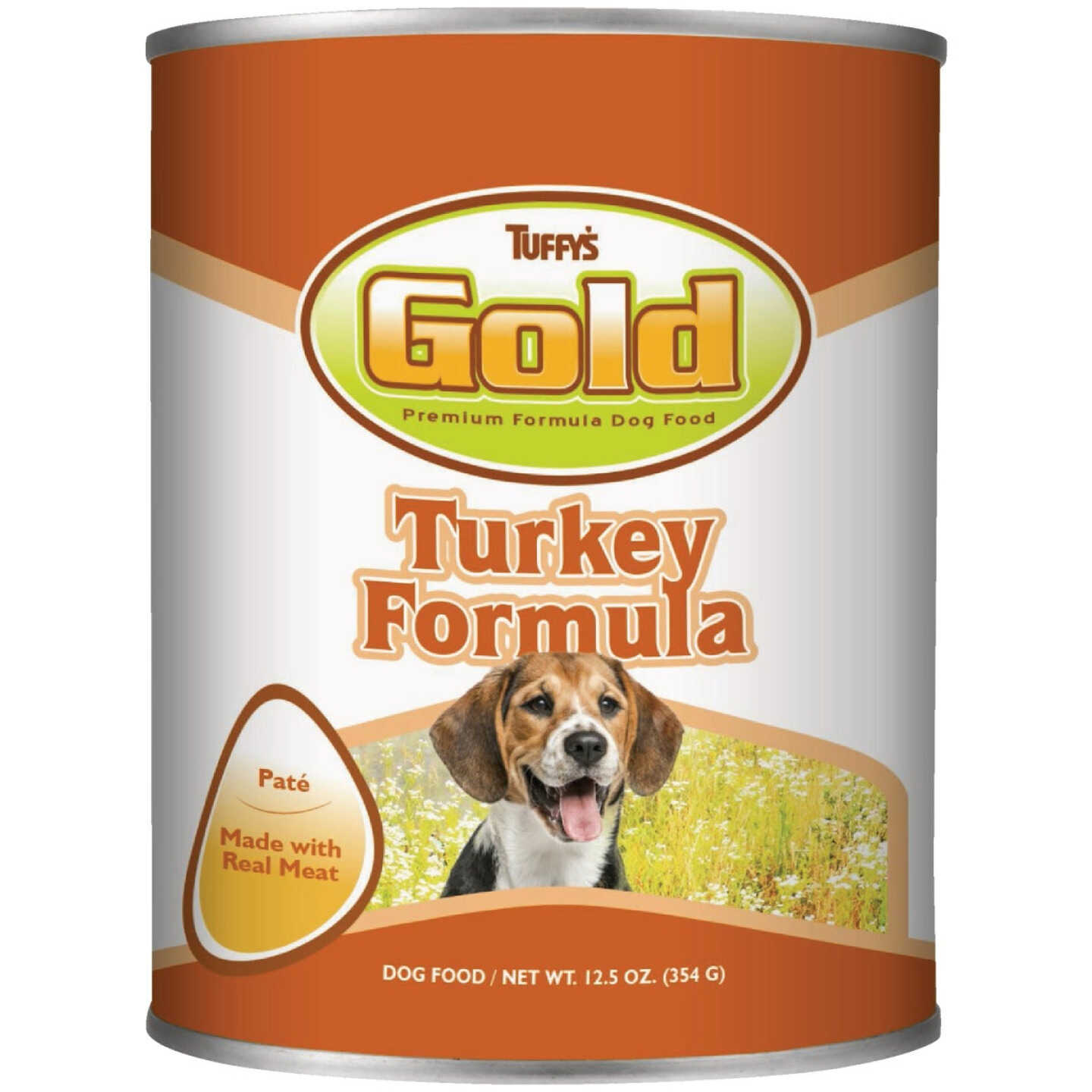 Tuffy's Gold 12.5 Oz. Turkey Wet Dog Food Image 1