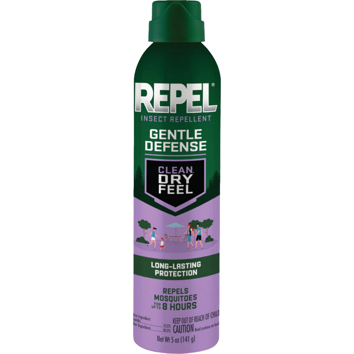 Repel Gentle Defense 5 Oz. Aerosol Spray Insect Repellent