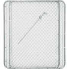 Midwest Air Tech Double Drive 114 In. W. x 72 In. H. Chain Link Gate Image 1