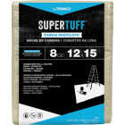 Trimaco SuperTuff 8 Oz. 12 Ft. x 15 Ft. Medium Weight Canvas Drop Cloth Image 1