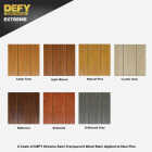 DEFY Extreme Semi-Transparent Exterior Wood Stain, Cedar Tone, 1 Gal. Bottle Image 2