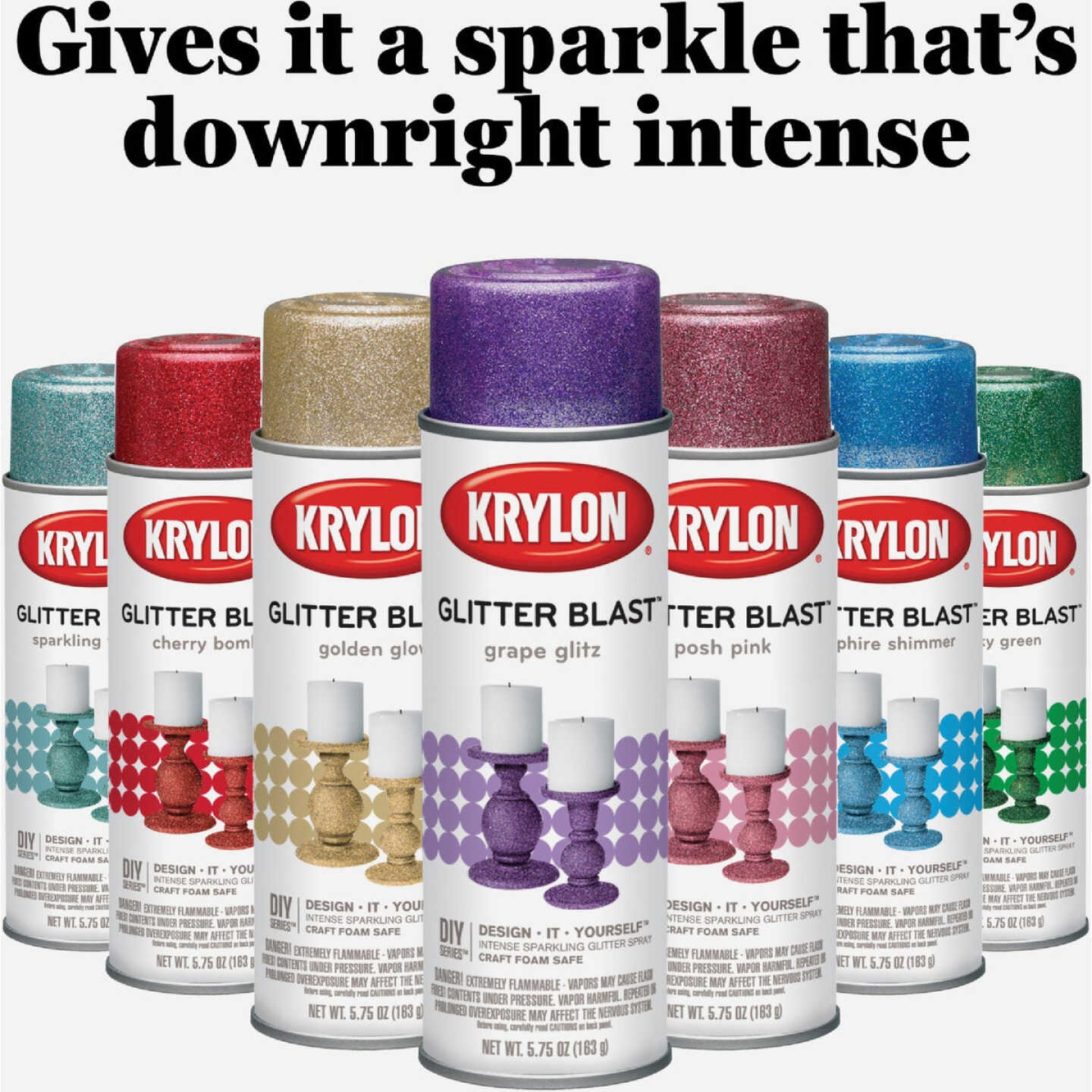 Krylon Glitter Blast 6 Oz. Clear Sealer Spray Image 6