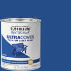 Rust-Oleum Painter's Touch 2X Ultra Cover Premium Latex Paint, Gloss Deep Blue, 1 Qt. Image 1