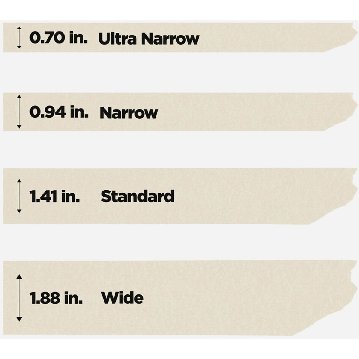 Scotch 1.41 In. x 60.1 Yd. Contractor Grade Masking Tape (4-Pack) Image 3