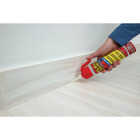 Flex Caulk 6.5 Oz. Clear Silicone Caulk Cartridge With Adjustable Nozzle Image 2