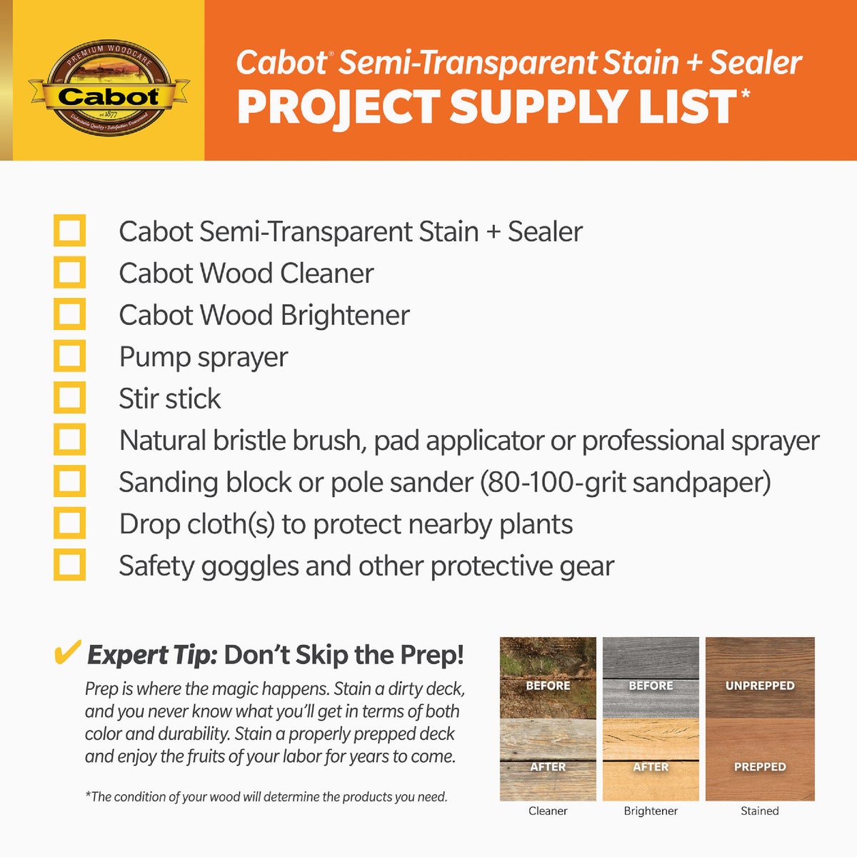 Cabot Semi-Transparent Deck & Siding Exterior Stain & Sealer, 0306 Neutral Base, 5 Gal. Image 4
